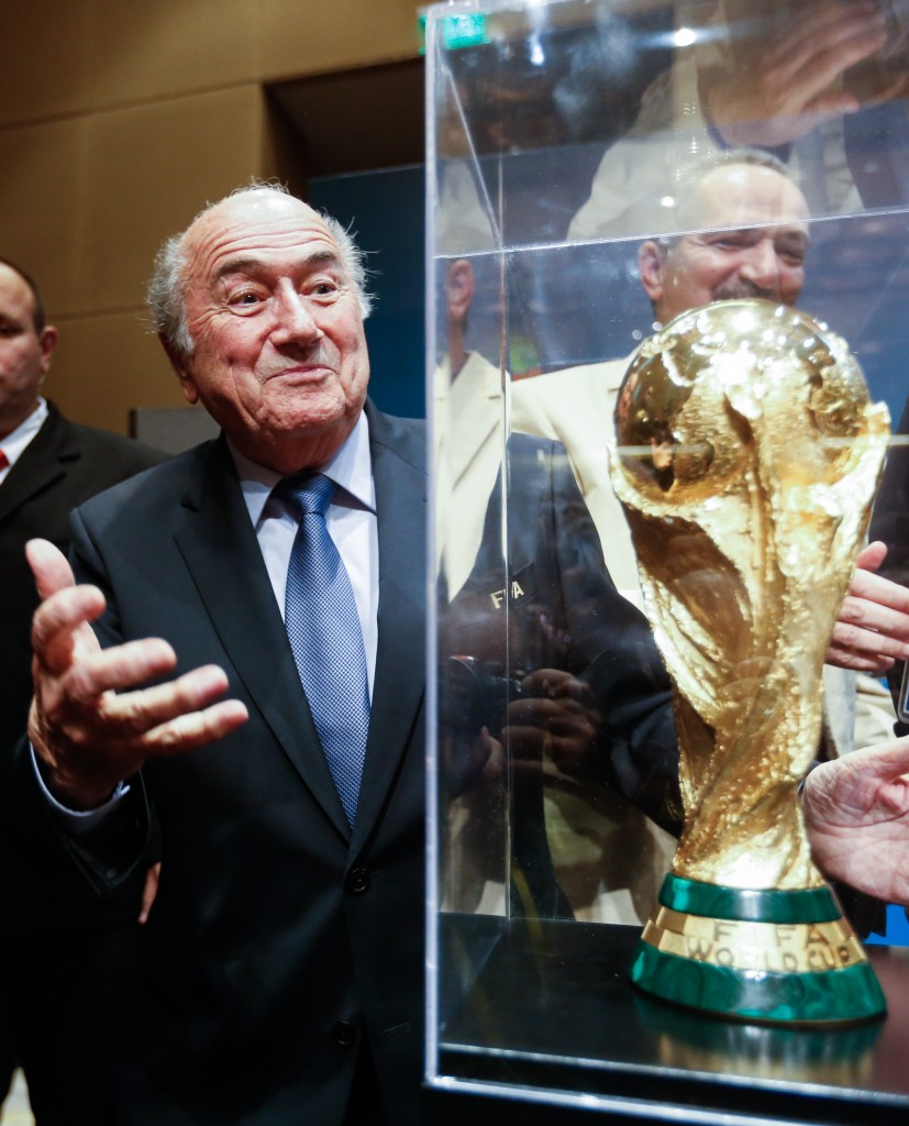 Blatter e il SUO tesoro. Alexandre Schneider/Getty Images