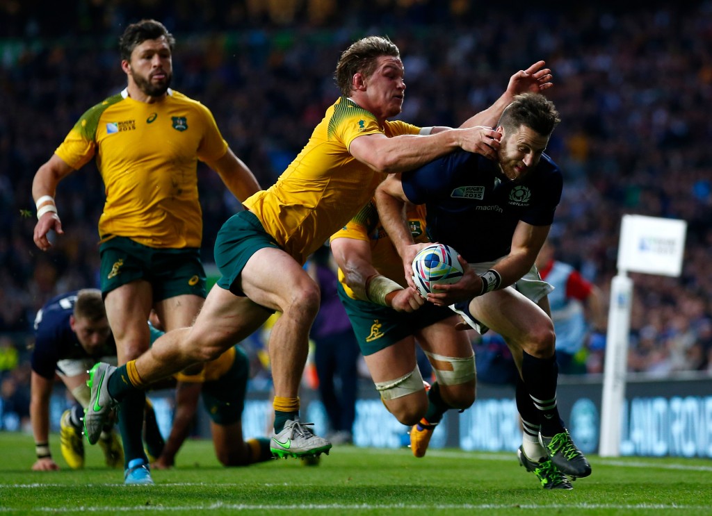 Australia v Scotland - Quarter Final: Rugby World Cup 2015