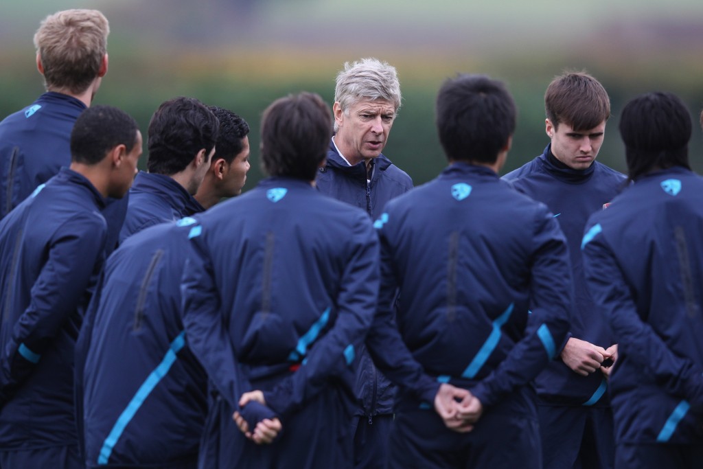 Arsenal Training And Press Conference