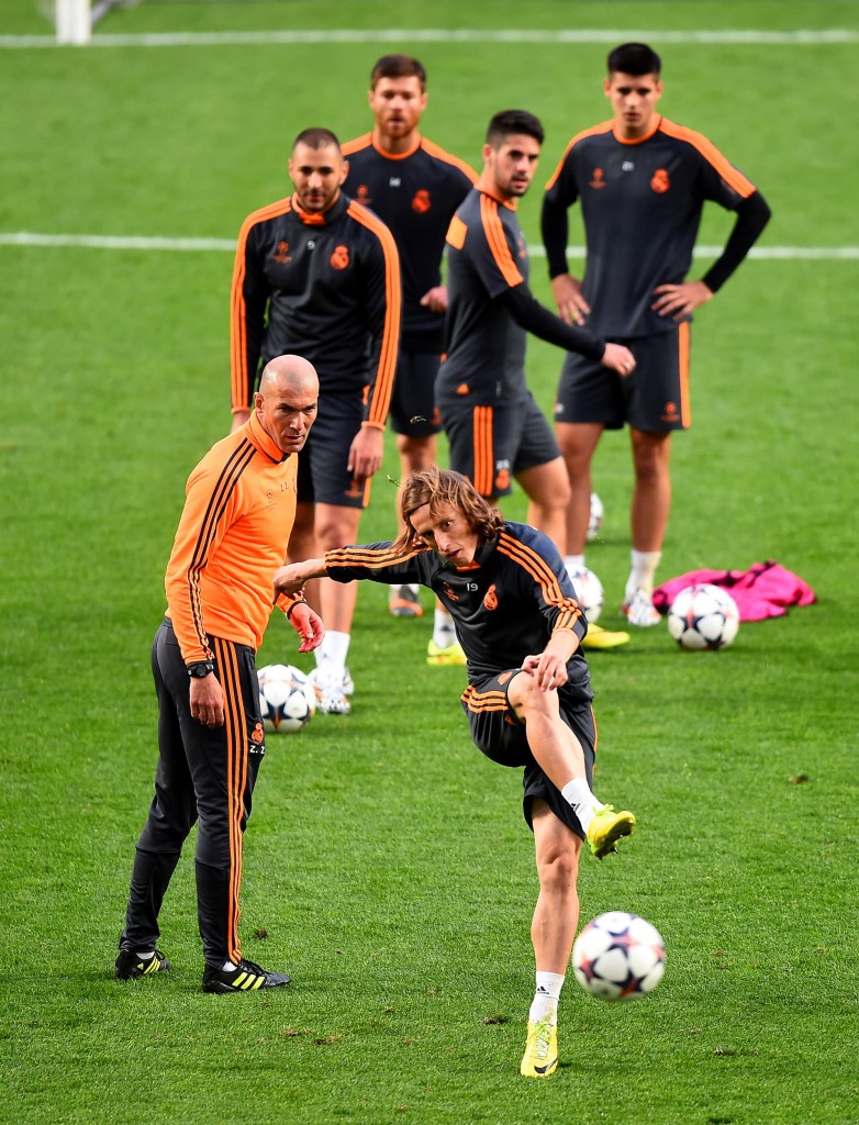 Real Madrid Training - UEFA Champions League Final