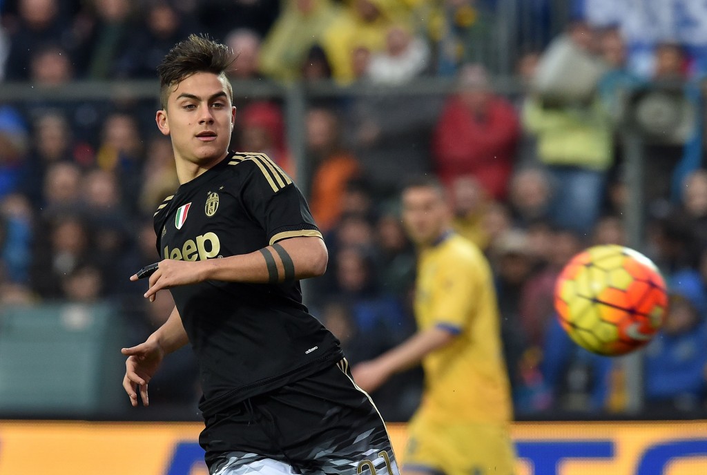 Paulo Dybala, a Frosinone, ha segnato ancora. Giuseppe Bellini/Getty Images