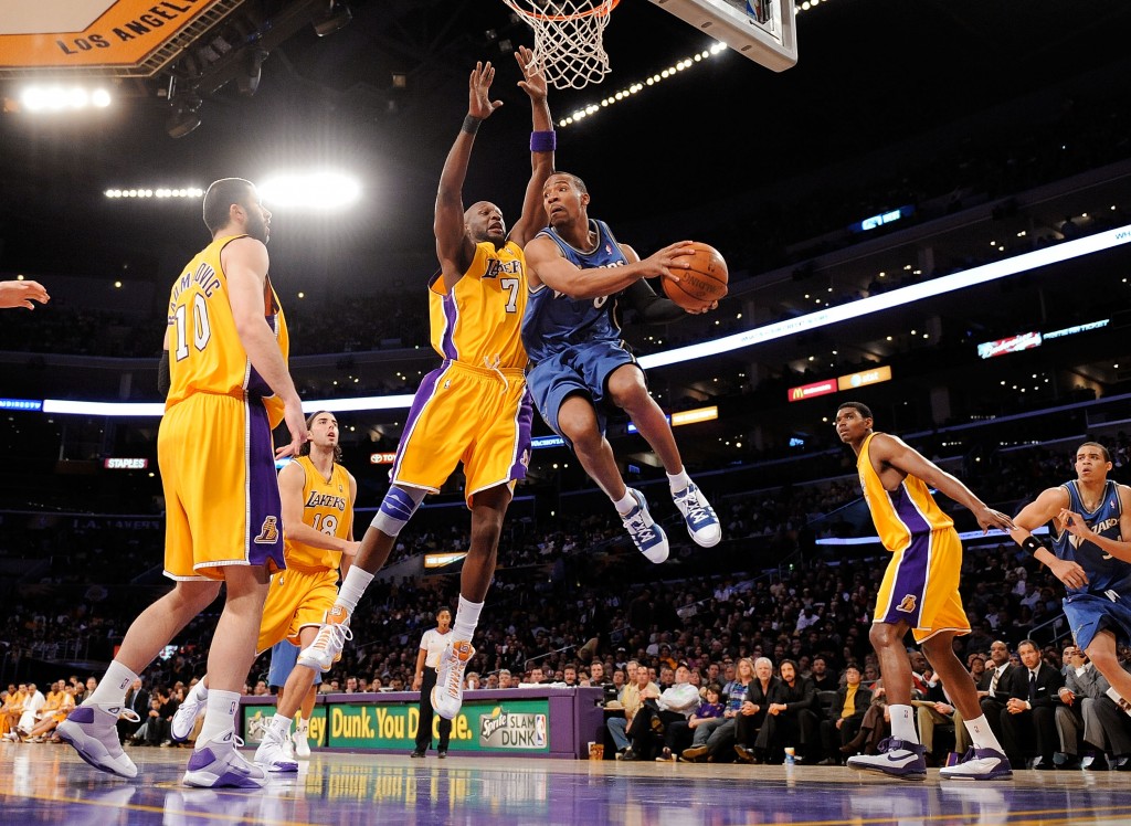  Javaris Crittenton, con i Wizards, nel gennaio 2009. Kevork Djansezian/Getty Images