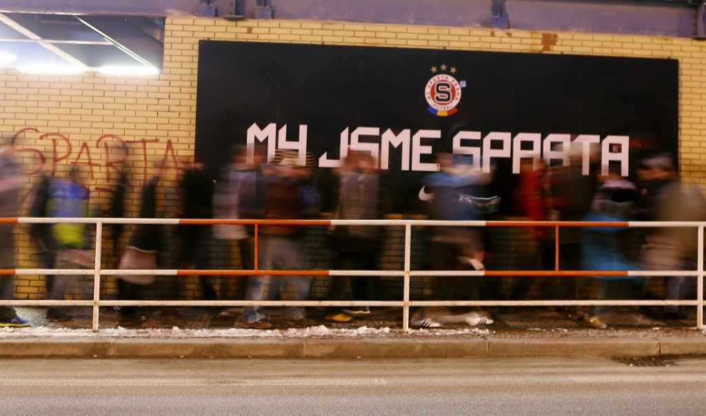 during the UEFA Europa League match between AC Sparta Praha and Chelsea on February 14, 2013 in Prague, Czech Republic.