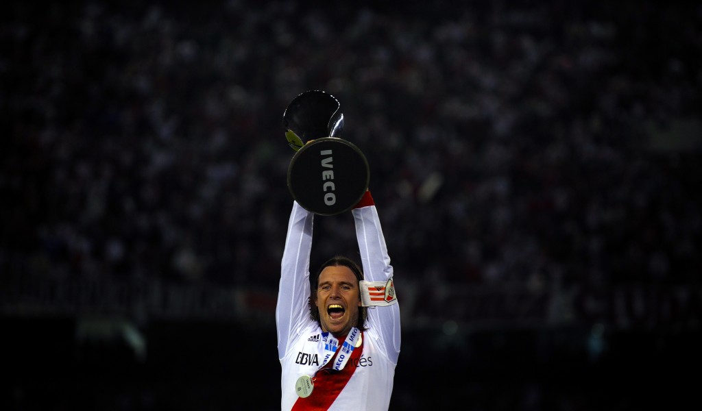 Con il trofeo Clausura del 2014 (Alejandro Pagni/Afp/Getty Images)