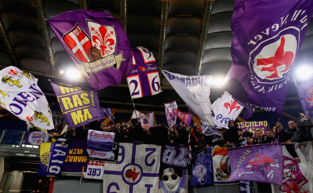 during the Serie A match between AS Roma and ACF Fiorentina at Stadio Olimpico on March 4, 2016 in Rome, Italy.