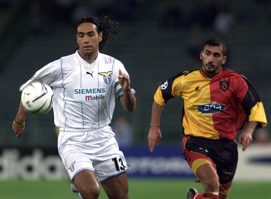 Ancora Lazio: Champions League 2001, contro il Galatasaray. Gabriel Bouys/AFP/Getty Images