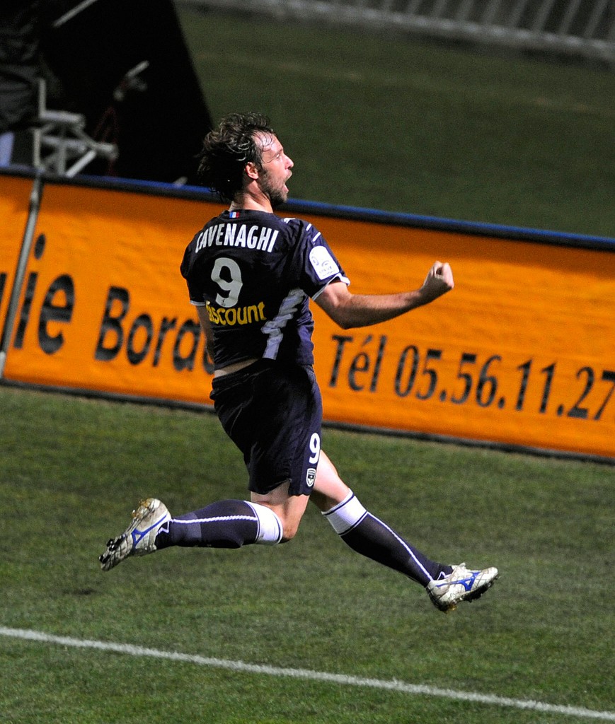 Fernando Cavenaghi al Bordeaux nel 2008 (Jean-Pierre Muller/Afp/Getty Images)