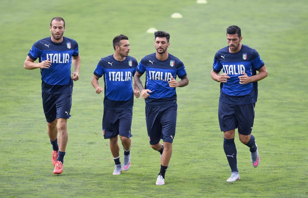 Italy Training Session And Press Conference