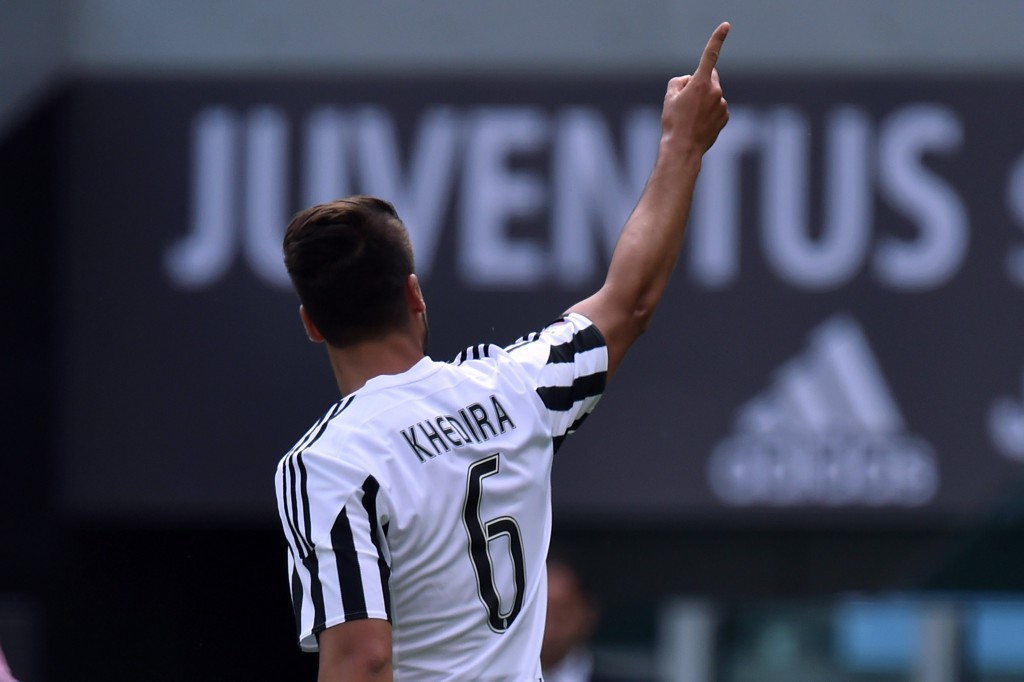 Sami Khedira dopo il gol segnato al Palermo (Photo by Tullio M. Puglia/Getty Images)