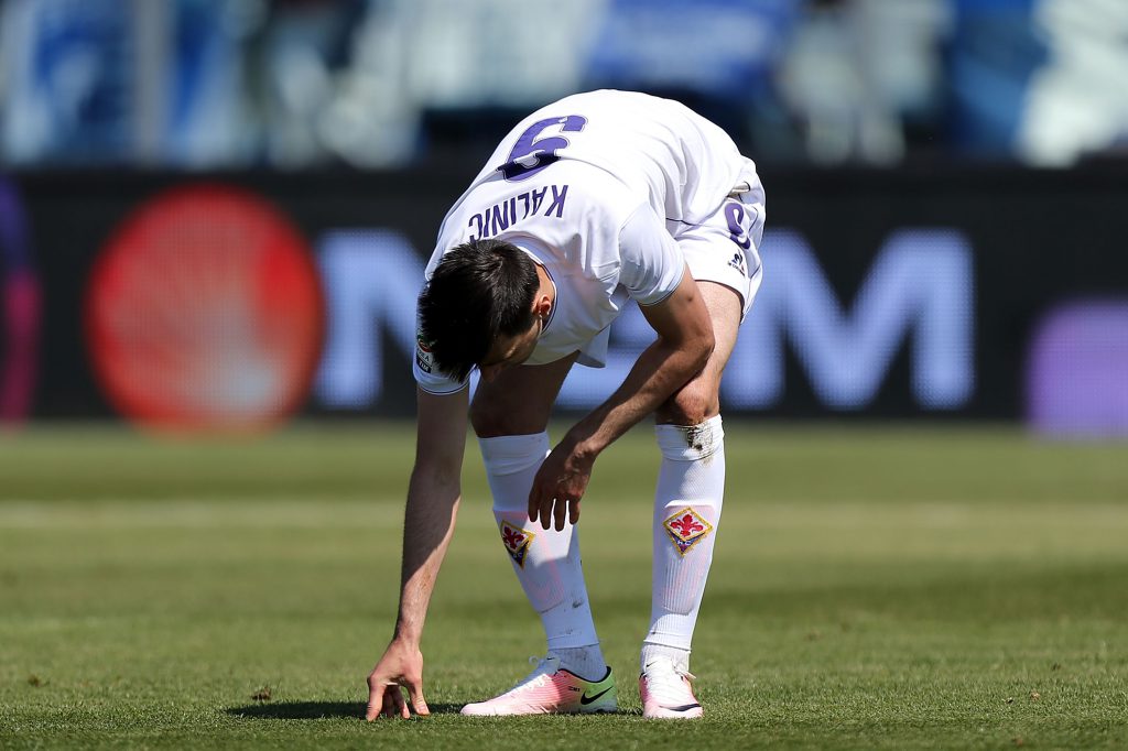 Nikola Kalinic durante la partita di Empoli (Gabriele Maltinti/Getty Images)