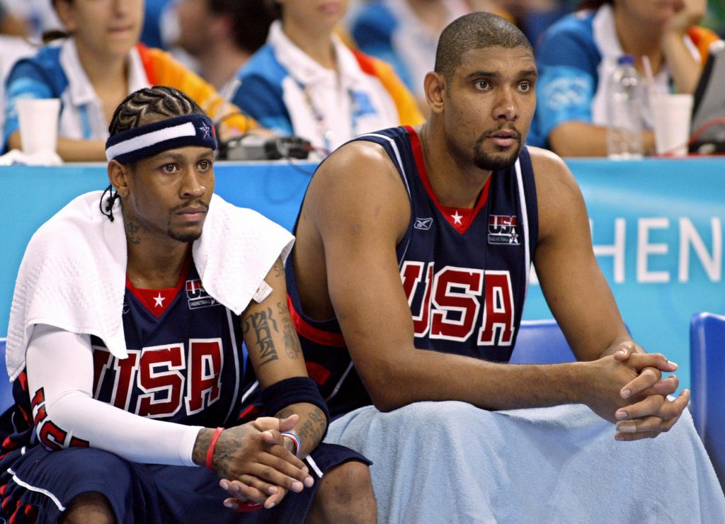 Allen Iverson Tim Duncan