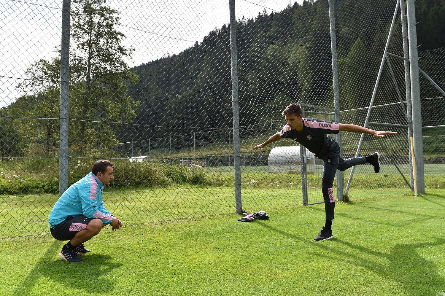 BAD KLEINKIRCHHEIM, AUSTRIA - JULY 28: Norbert Balogh of Palermo in action during a training session at US Citta' di Palermo pre-season training base at Sportplaz on July 28, 2016 in Bad Kleinkirchheim, Austria. (Photo by Tullio M. Puglia/Getty Images)