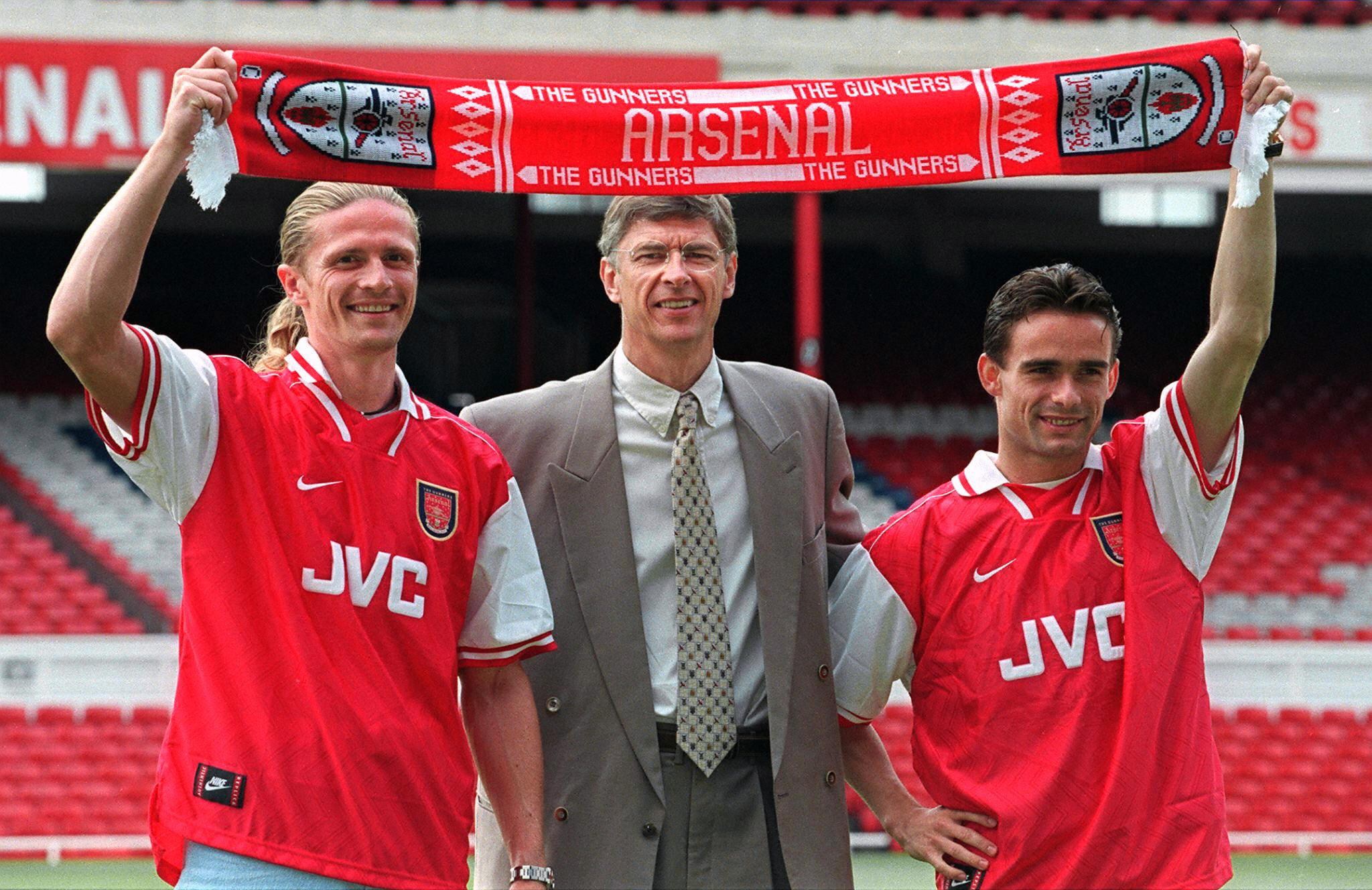 BRITAIN-ARSENAL-EMMANUEL PETIT