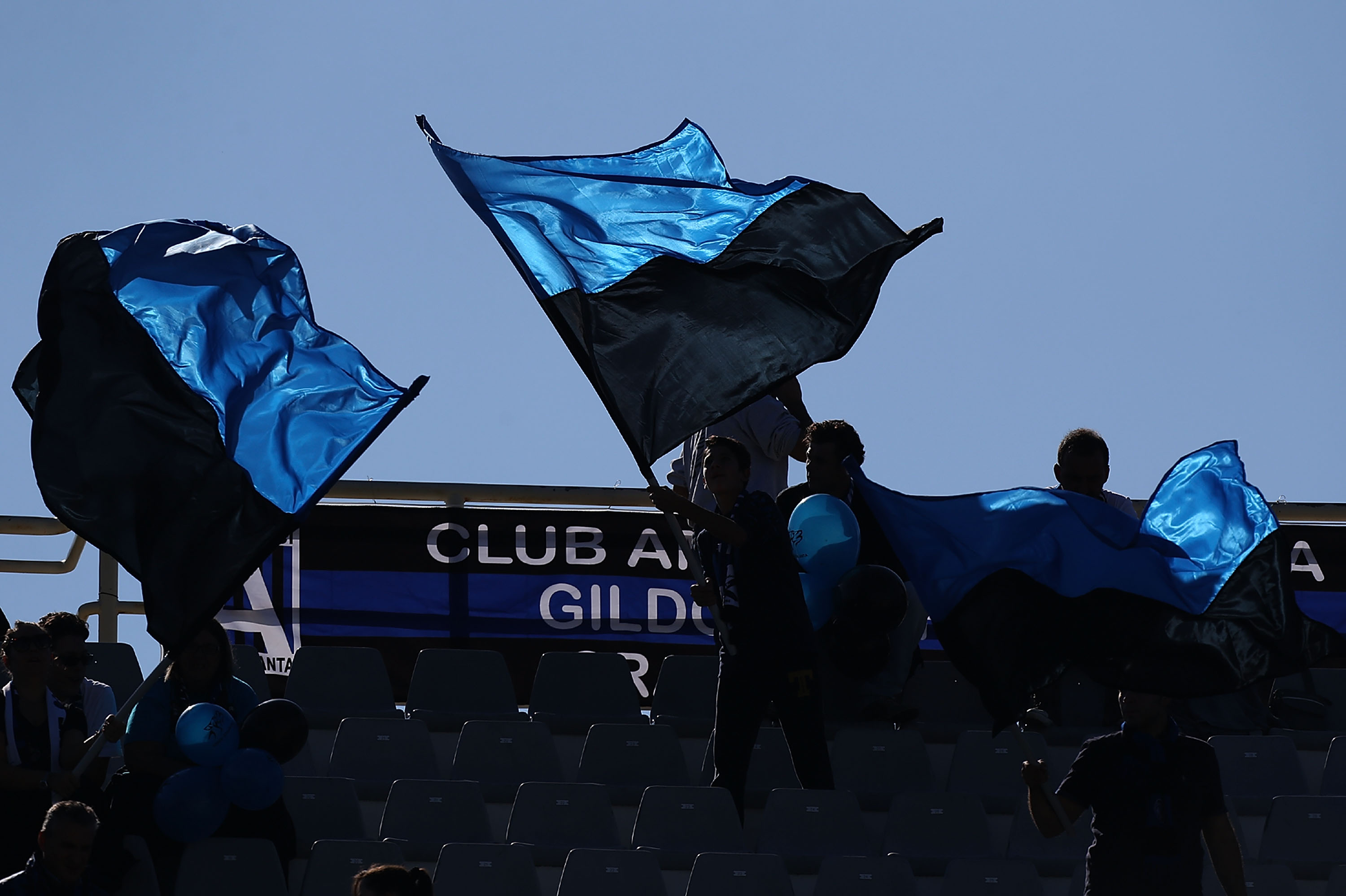 FLORENCE, ITALY - OCTOBER 16: Fans of Atalanta BC during the Serie A match between ACF Fiorentina and Atalanta BC at Stadio Artemio Franchi on October 16, 2016 in Florence, Italy. (Photo by Gabriele Maltinti/Getty Images)